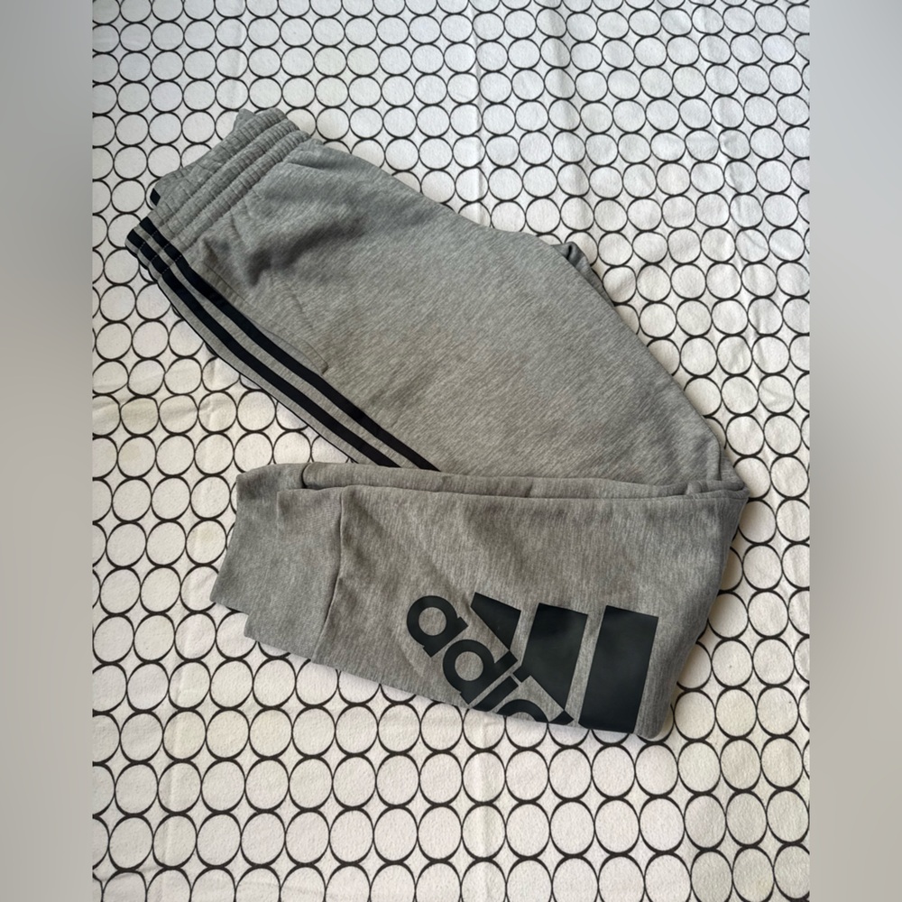 Adidas Kids Gray Jogger Pants
